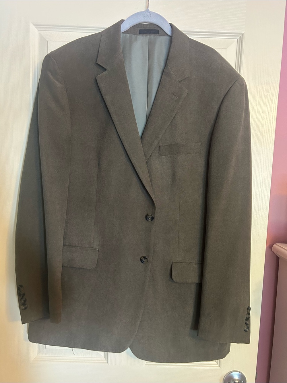 Andrew Fezza olive green Sport Coat - Two-Button Tailored Blazer